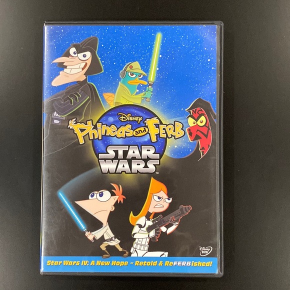 Disney Other - Phineas and Ferb Star Wars IV: A New Hope - DVD